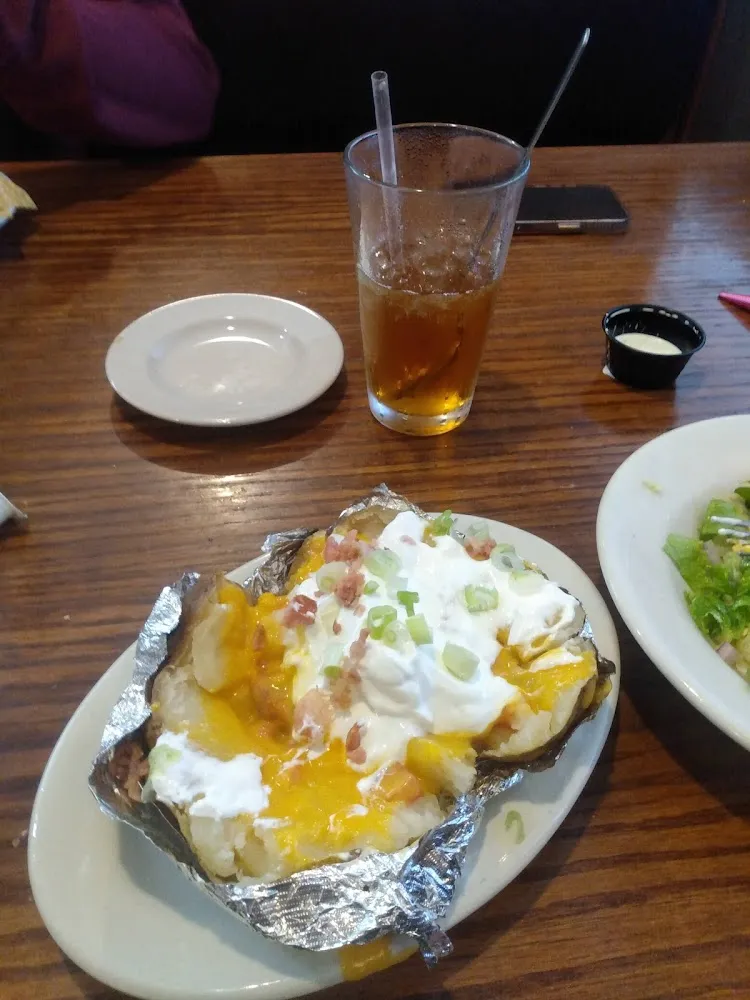 Loaded Potato Meal Without the Chili